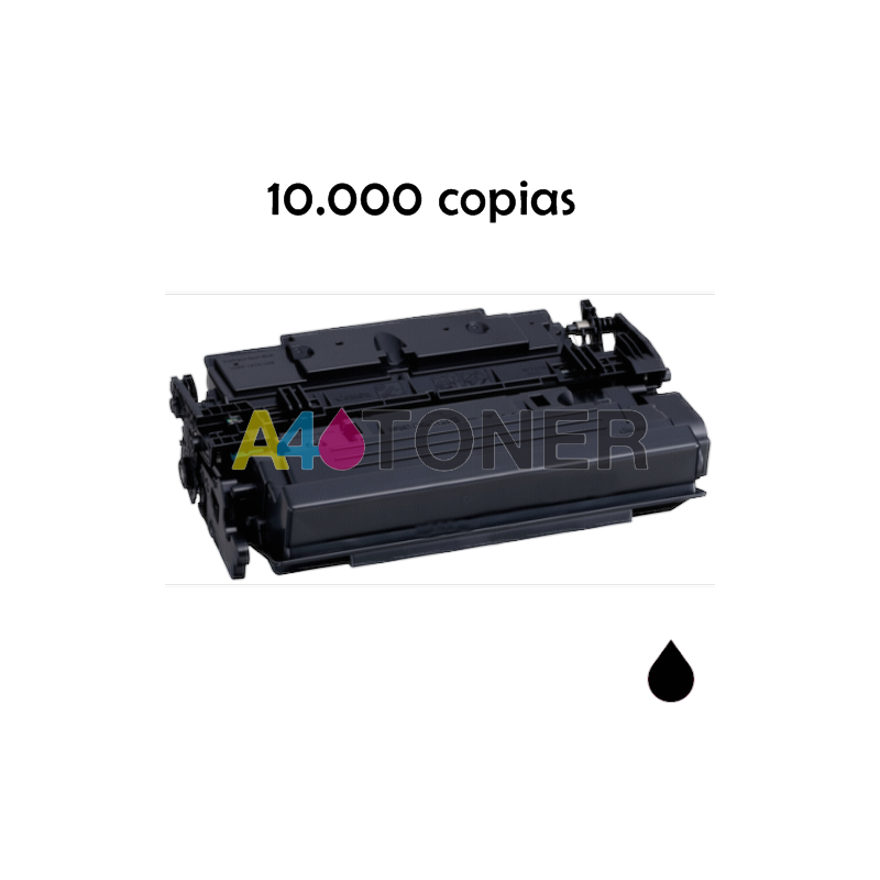 041BK toner negro compatible generico con Canon 0452C002