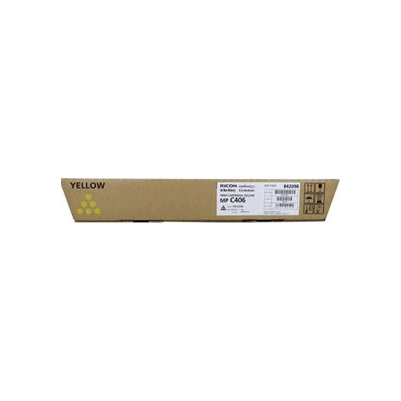 842098 RICOH TONER AMARILLO  MP-C306 / MP-C307 / MP-C406