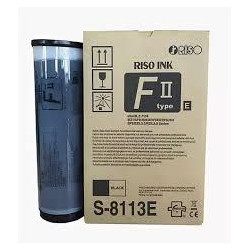 S-8113E RISO TINTA NEGRO SERIE EZ/SF/RZ/MZ (PACK 2) (SUSTITUYE A S7612E S4253A S6930E)