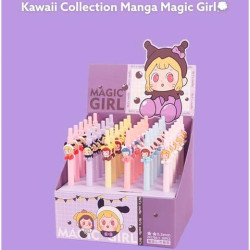 EZV-2769 ROYMART BOLIS GEL MAGIC GIRL CLICK PEN SURTIDOS EXPOSITOR 36 UD