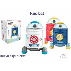 EB-950 ROYMART HUCHA ELECTRÓNICA ROCKET CAJA FUERTE MULTIFUNCIÓN C/SURTIDOS