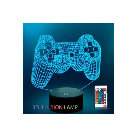 NH-390 ROYMART LÁMPARA LED NIGHT LIGHT MANDO CONSOLA CONTROL REMOTO USB 16 COLORES