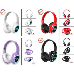 AB-123 ROYMART AURICULARES CON LUZ LED BLUETOOTH 5.0 C/SURTIDOS