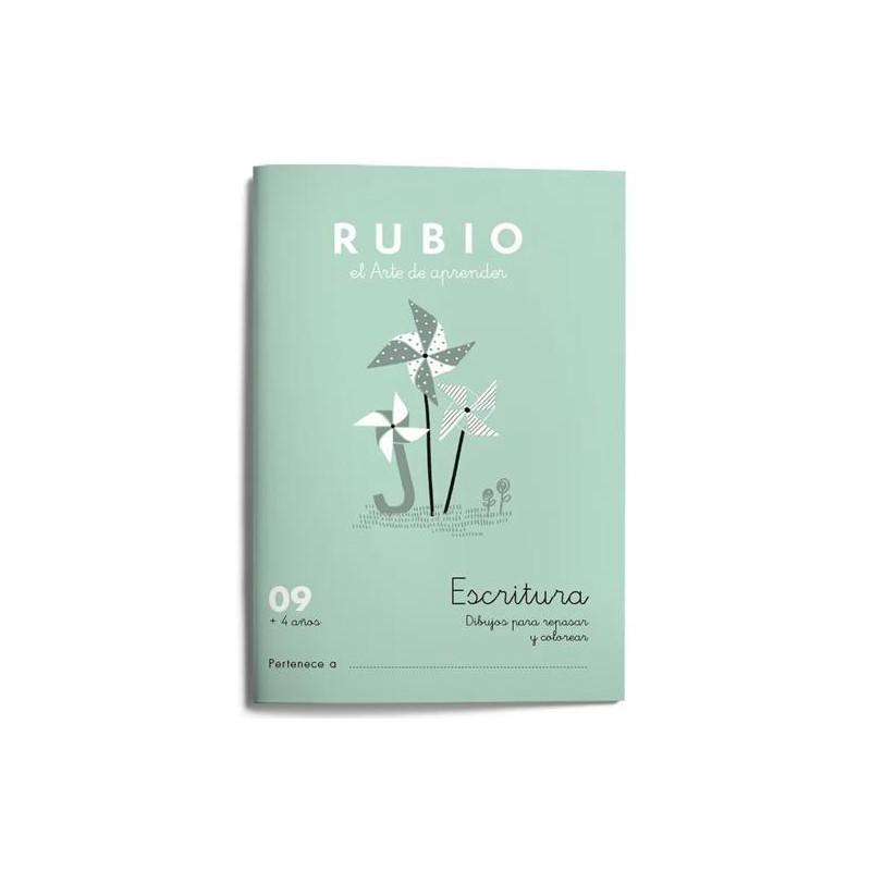 C09 RUBIO CUADERNO DE ESCRITURA 09