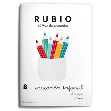 EI8 RUBIO CUADERNO EDUCACIÓN INFANTIL 8