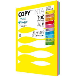 11303 SADIPAL PAPEL COPYTINTA A4 80GR INKJET/LÁSER PAQUETE 100H COLORES SURTIDOS INTENSOS