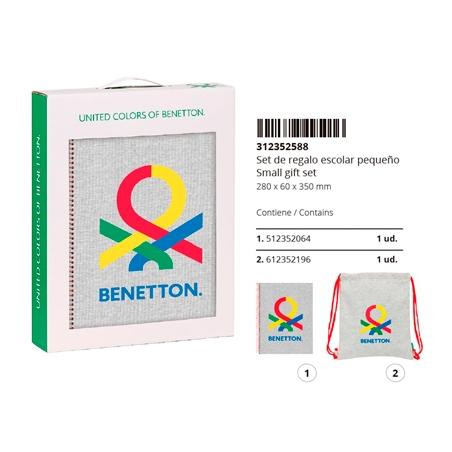 312352588 SAFTA SET DE REGALO PEQUEÑO BENETTON "POP"