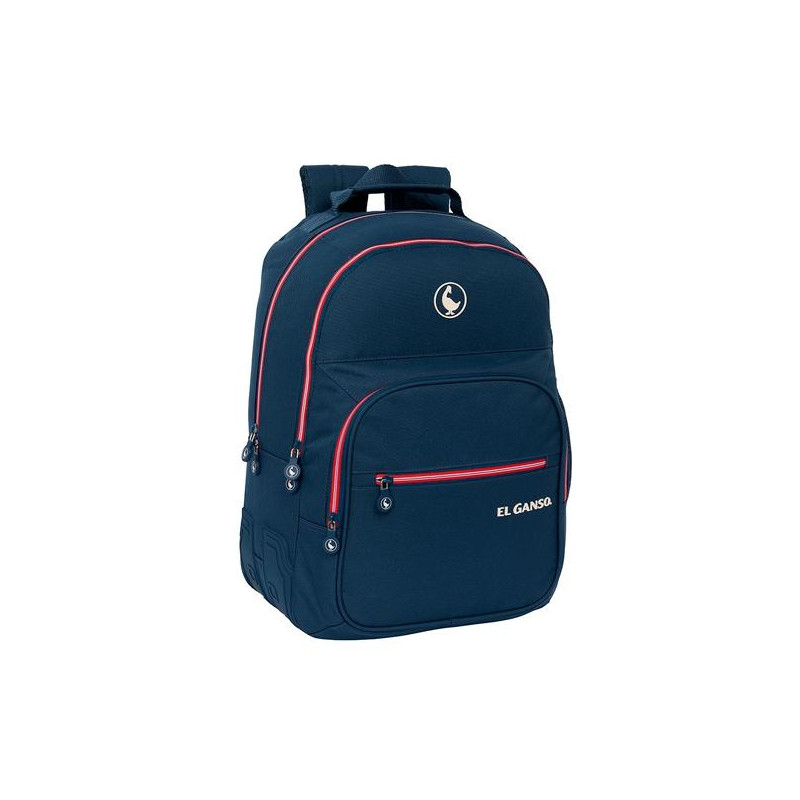 612409773 SAFTA MOCHILA DOBLE ADAPTABLE CARRO EL GANSO "CLASSIC" 20L AZUL