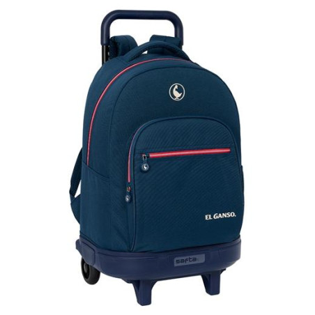 612409918 SAFTA MOCHILA GRANDE C/RUEDAS COMPACT EXTRAIBLE EL GANSO "CLASSIC"