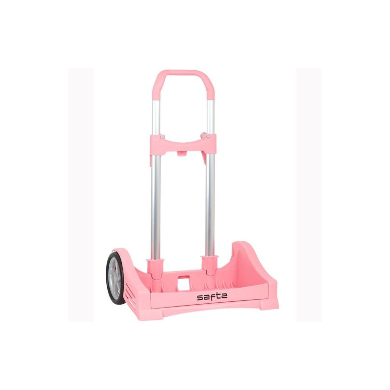 641071205 SAFTA CARRO PORTAMOCHILAS EVOLUTION P.176C TROLLEY ROSA PALO