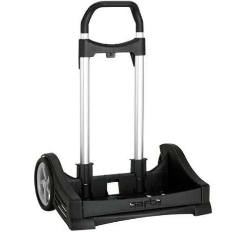 641075205 SAFTA CARRO PORTAMOCHILAS EVOLUTION P.BLACK C TROLLEY NEGRO