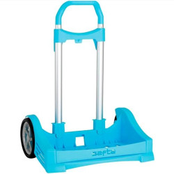 641077205 SAFTA CARRO PORTAMOCHILAS EVOLUTION P.298C TROLLEY AZUL CELESTE