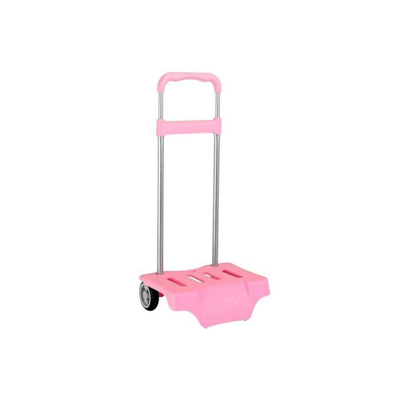 641088905 SAFTA CARRO PORTAMOCHILAS P.673C TROLLEY ROSA CLARO