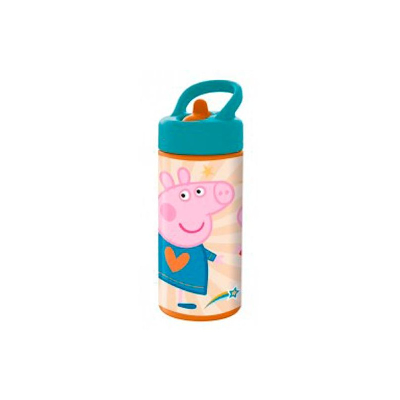 41231 SAFTA BOTELLA PEPPA PIG "HAVING FUN" 410ML