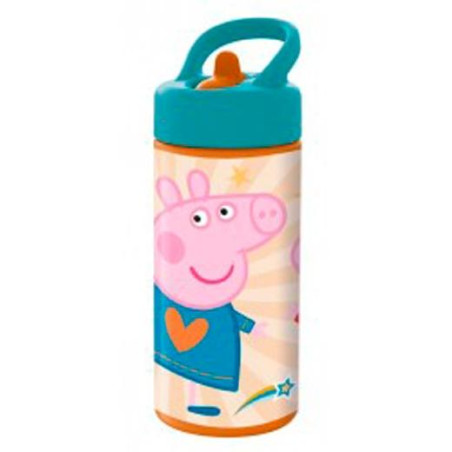 41231 SAFTA BOTELLA PEPPA PIG "HAVING FUN" 410ML