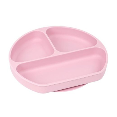 822107923 SAFTA PLATO SILICONA CON VENTOSA "KOALA" PINK