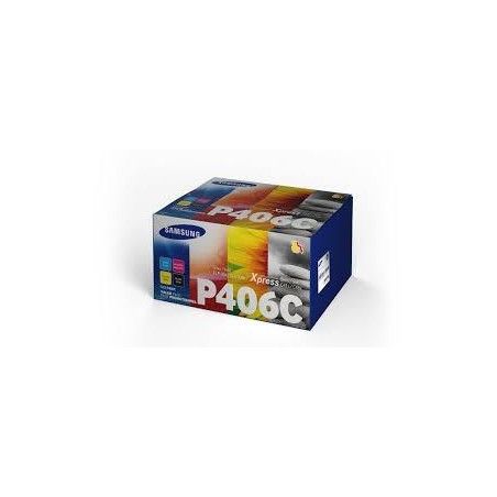 SU375A SAMSUNG CLP-360/CLP-365 RAINBOW TONER KIT (C/M/Y/K) CLTP406C