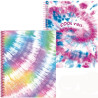 18420220 SENFORT CARPETA CON 30 FUNDAS ESPIRAL TIE DYE SURTIDO