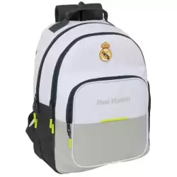 612554773 SAFTA MOCHILA DOBLE CON CANTONERAS ADAPT.CARRO REAL MADRID EQUIPACIÓN 25/26
