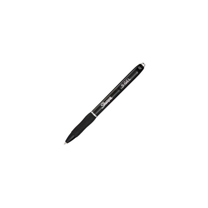 2136595 SHARPIE BOLÍGRAFO S-GEL TINTA NEGRA PUNTA MEDIA 0.7MM NEGRO