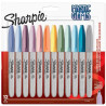 2157681 SHARPIE MARCADOR PERMANENTE MYSTIC GEMS C/SURTIDOS PASTEL BLÍSTER 12 UD