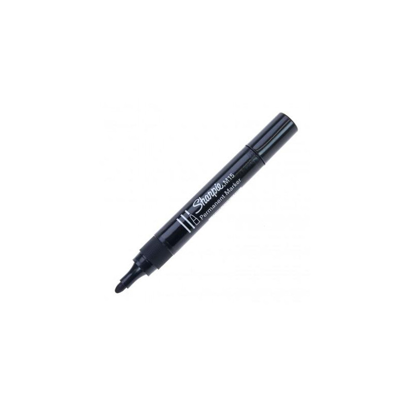 S0192584 SHARPIE MARCADOR PERMANENTE NEGRO M15 PUNTA REDONDA 12 UD