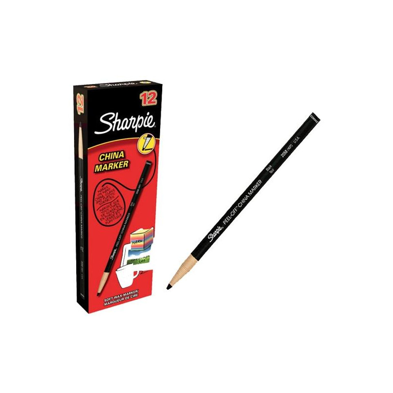 S0305071 SHARPIE MARCADOR PERMAMENTE CHINA NEGRO