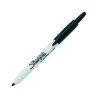 S0810840 SHARPIE MARCADOR PERMANENTE RETRÁCTIL FINE PUNTA REDONDA 0.9MM NEGRO CAJA 12 UD