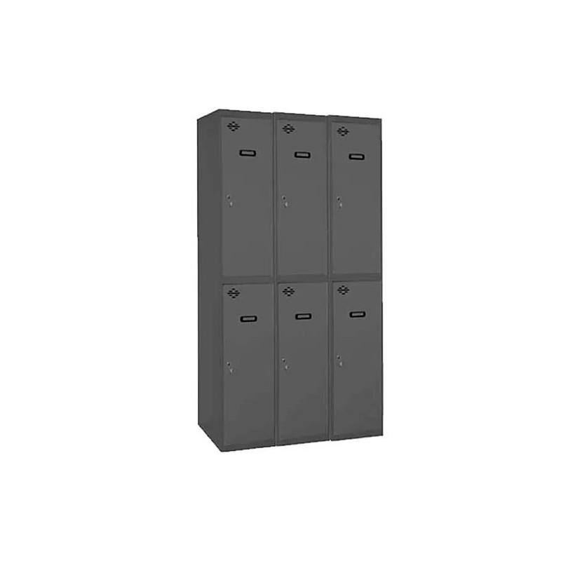 8425437104640 SIMONRACK TAQUILLA METÁLICA SIMONLOCKER PROF. MON. TANDEM 3/6 300 (900) 1800X900X500 ANTRACITA