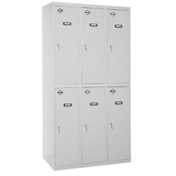 8435104935095 SIMONRACK TAQUILLA METÁLICA SIMONLOCKER PROF. MON. TANDEM 3/6 300 (900) 180X90X50CM GRIS