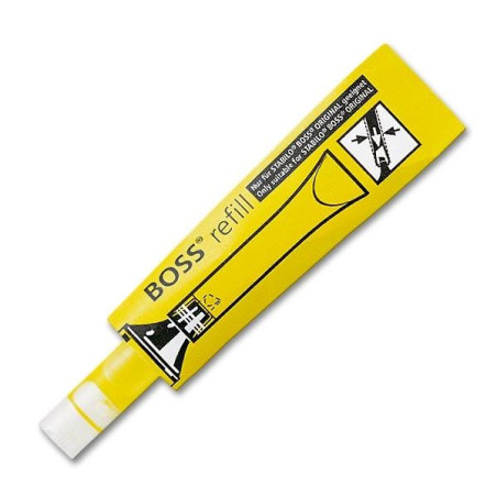 070/24 STABILO RECARGA DE MARCADOR FLUORESCENTE BOSS AMARILLO CAJA 20 UD