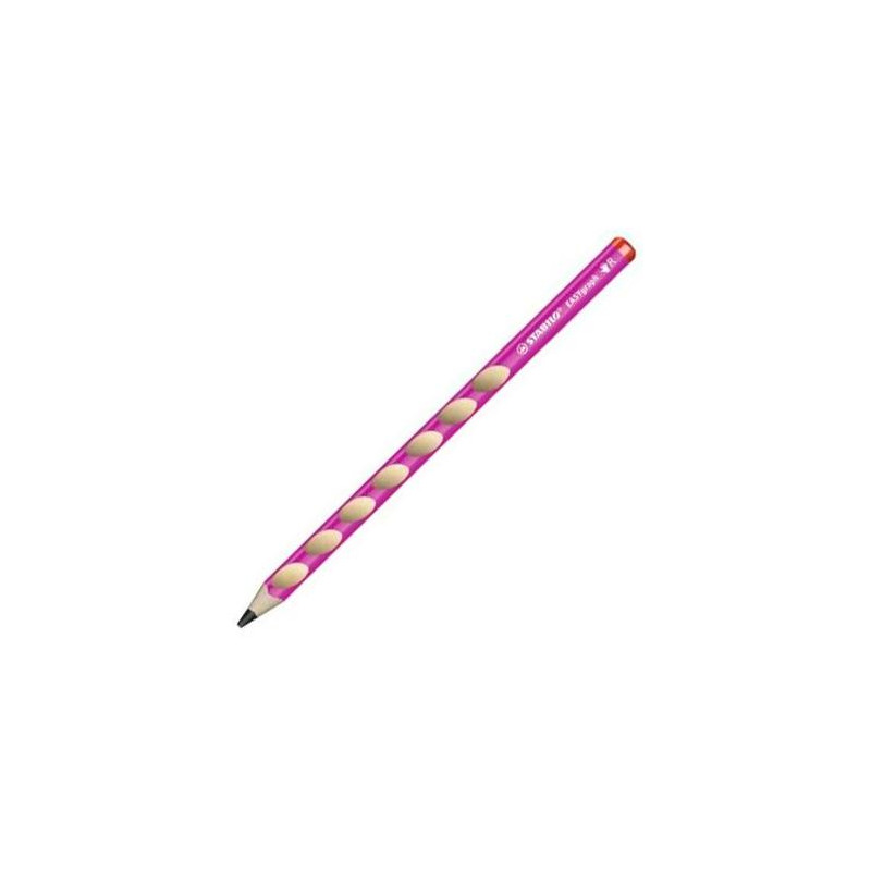 322/01-HB STABILO EASYGRAPH LAPIZ DIESTROS 322 HB ROSA -12U-