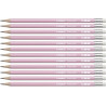 4908/05-HB STABILO SWANO LAPIZ GRAFITO CON GOMA PASTEL ROSA -12U-