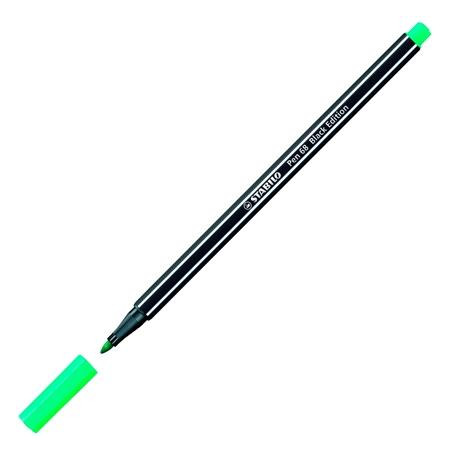 68/13 STABILO ROTULADOR PEN 68 VERDE HIELO CAJA 10 UD