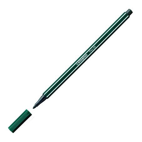 68/63 STABILO ROTULADOR PEN 68 VERDE TIERRA CAJA 10 UD