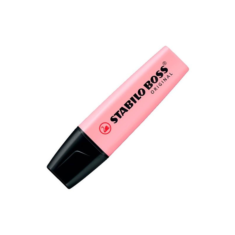 70/129 STABILO MARCADOR FLUORESCENTE BOSS ORIGINAL ROSADO PASTEL