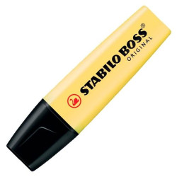 70/144 STABILO MARCADOR FLUORESCENTE BOSS ORIGINAL AMARILLO PASTEL