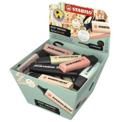 70/30-2-3 STABILO MARCADOR BOSS ORIGINAL NATURECOLORS SURTIDOS EXPOSITOR CESTA DE CARTÓN 30 UD