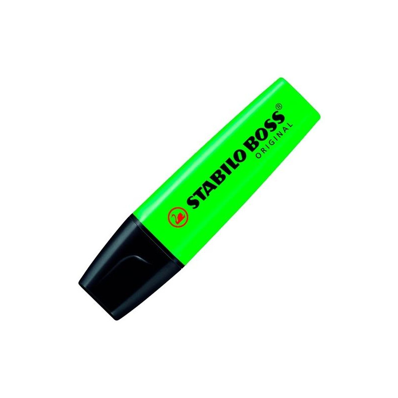 70/33 STABILO MARCADOR FLUORESCENTE BOSS ORIGINAL VERDE