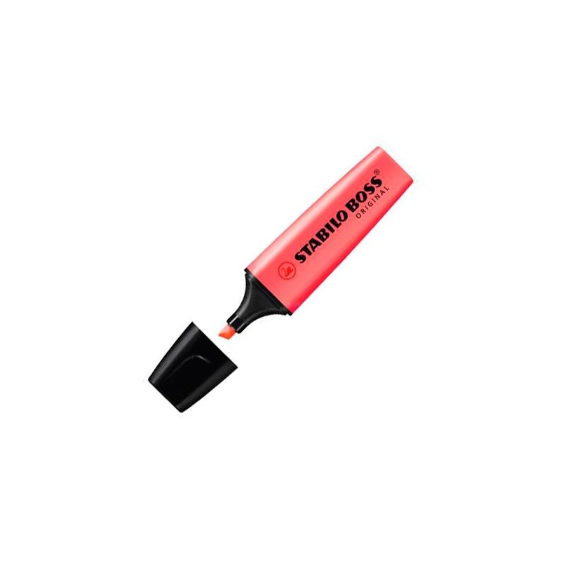 70/40 STABILO MARCADOR FLUORESCENTE BOSS ORIGINAL ROJO