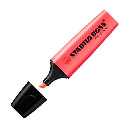 70/40 STABILO MARCADOR FLUORESCENTE BOSS ORIGINAL ROJO