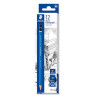 100-2B STAEDTLER LÁPIZ DE GRAFITO LUMOGRAPH 100-2B CAJA 12 UD