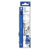 100-3B STAEDTLER LÁPIZ DE GRAFITO LUMOGRAPH 100-3B CAJA 12 UD