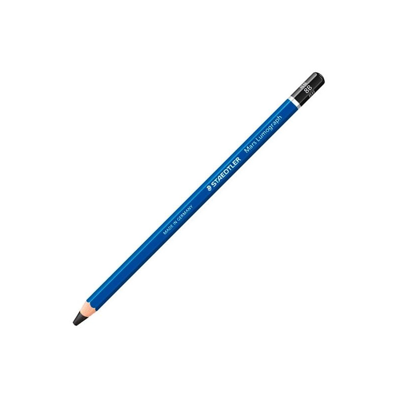 100-8B STAEDTLER LÁPIZ DE GRAFITO MARS LUMOGRAPH 100 8B CAJA 12 UD