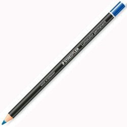 108 20-3 STAEDTLER MARCADOR PERMANENTE EN SECO LUMOCOLOR GLASOCHROM AZUL