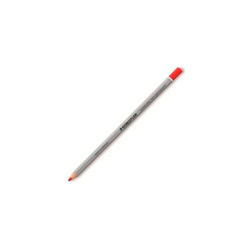 108-2 STAEDTLER LÁPIZ PARA MARCAR OMNICHROM NON-PERMANENT ROJO