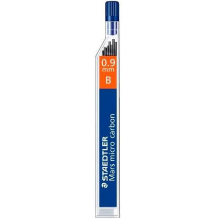 250 09-B STAEDTLER MINAS MARS MICRO CARBON 0.9MM B ESTUCHE 12 UD