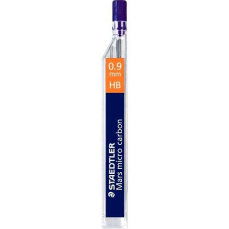 250 09-HB STAEDTLER MINAS MARS MICRO CARBON 0.9MM HB ESTUCHE 12 UD