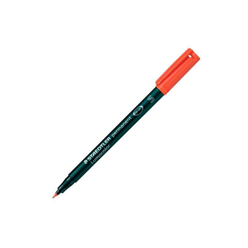 313-2 STAEDTLER ROTULADOR PERMANENTE LUMOCOLOR 313-2 S ROJO