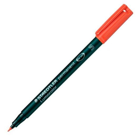 313-2 STAEDTLER ROTULADOR PERMANENTE LUMOCOLOR 313-2 S ROJO